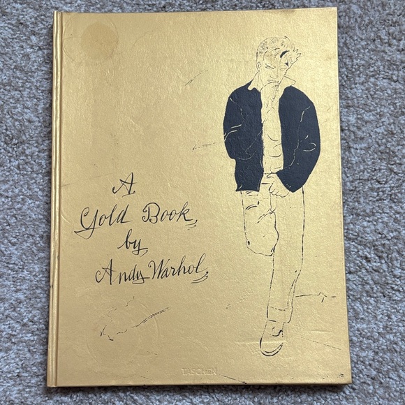 A Gold Book by Andy Warhol - Picture 1 of 9